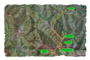 Mapa szlaku